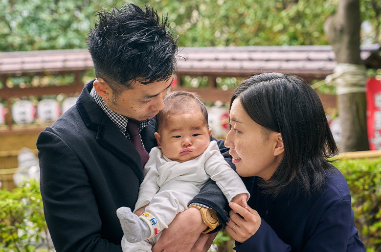 お宮参り お子さまの健やかな成長を祈祷する人生儀式