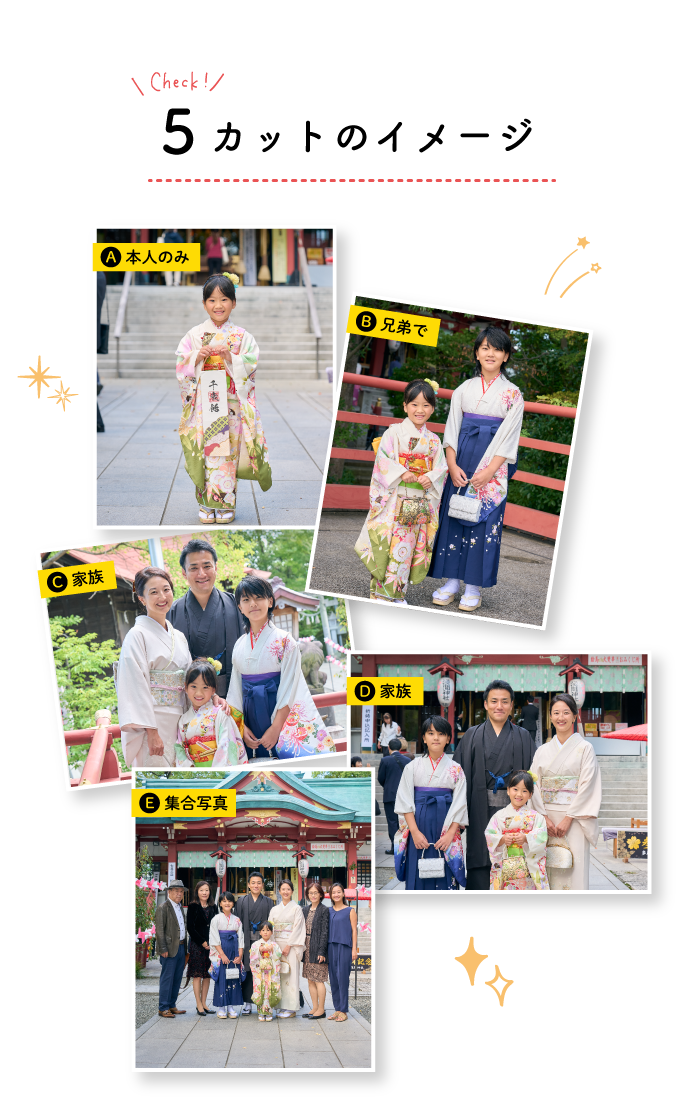 5カットのイメージ
