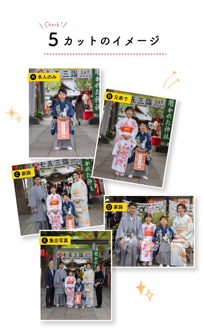 5カットのイメージ
